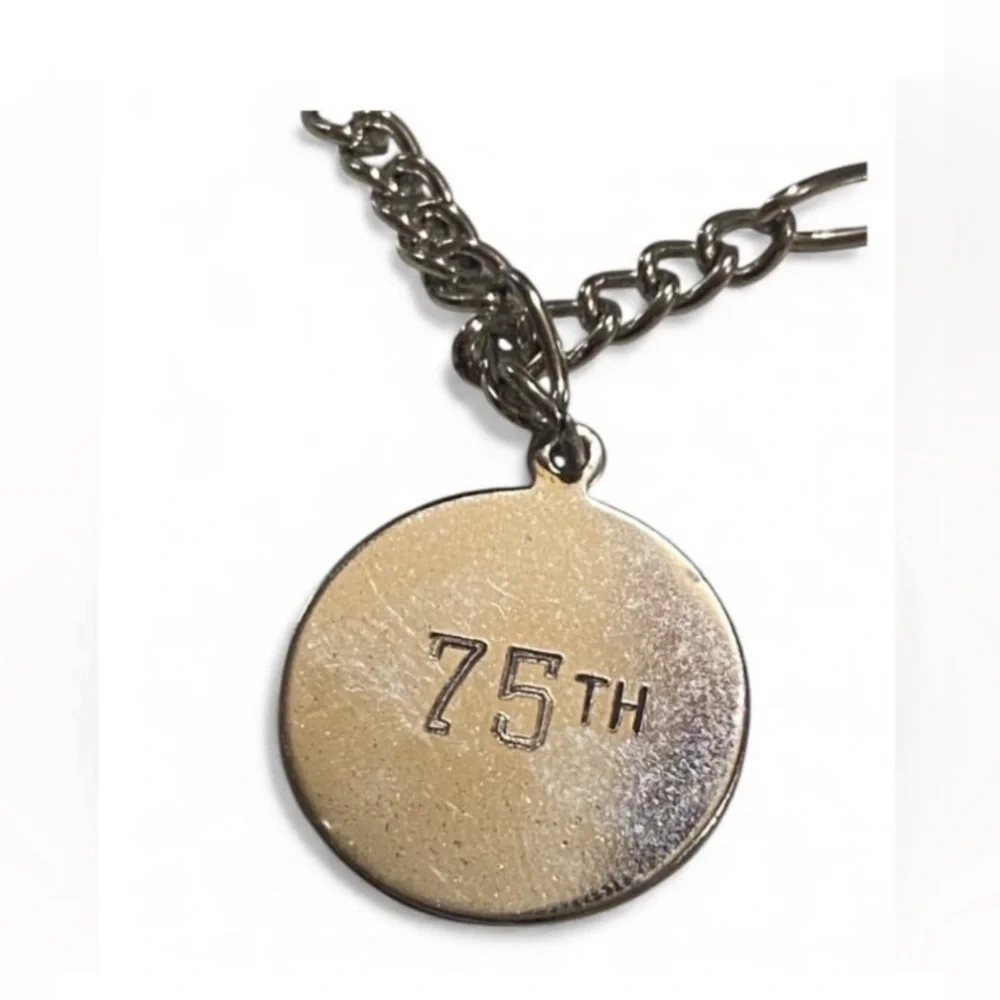 Vintage Silver Tone Personalized Charm Bracelet #7992 💎